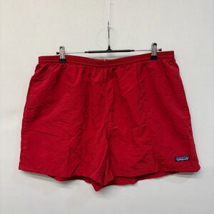 Patagonia Men Baggies Mesh Lined Swim Trunks Shorts Size XXL 2XL Red C035 -8